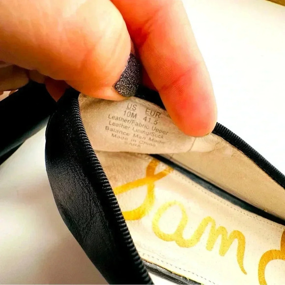 Sam Edelman Sara The Classic Leather Ballet Flats - Picture 9 of 9